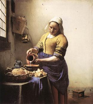 約翰尼斯 維米爾 The Milkmaid